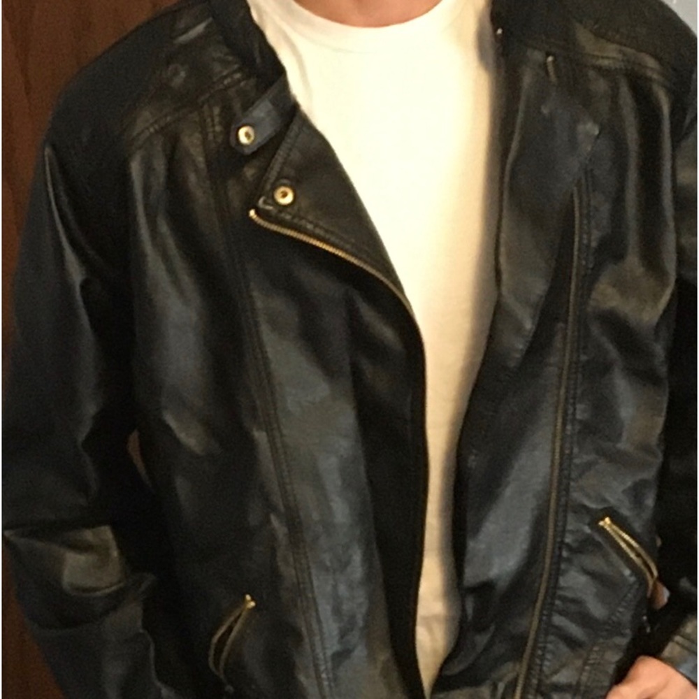 Leather jacket
